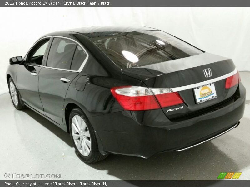 Crystal Black Pearl / Black 2013 Honda Accord EX Sedan