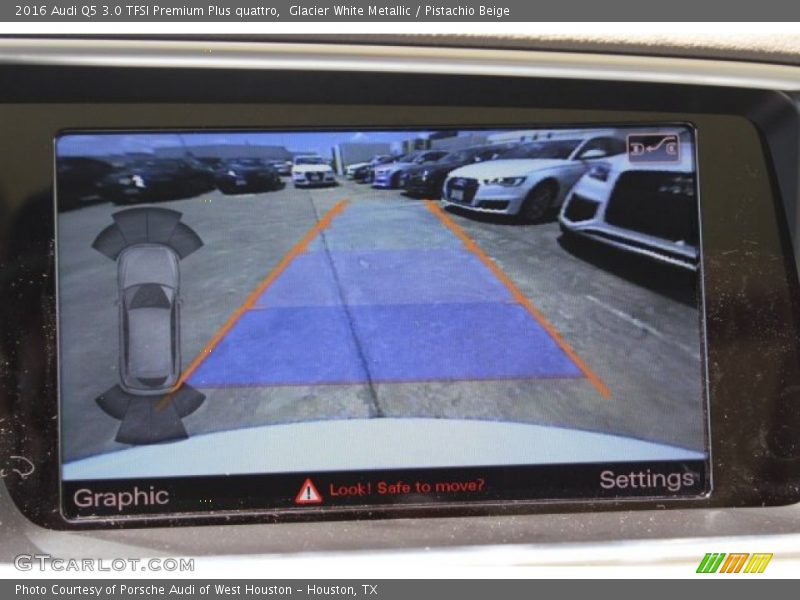 Glacier White Metallic / Pistachio Beige 2016 Audi Q5 3.0 TFSI Premium Plus quattro
