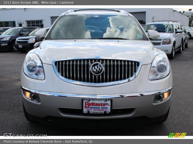White Opal / Cashmere 2012 Buick Enclave AWD