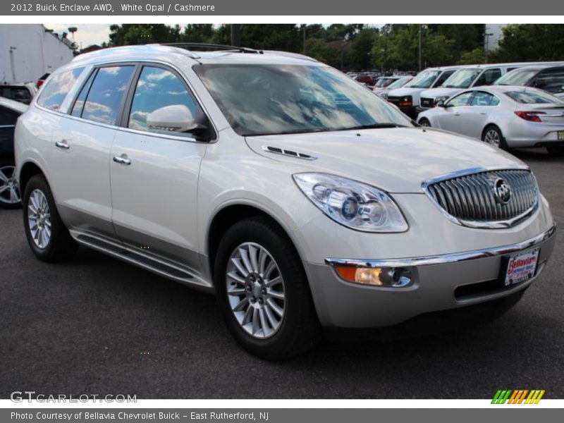 White Opal / Cashmere 2012 Buick Enclave AWD