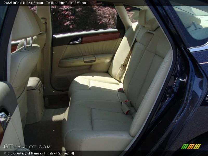 Twilight Blue Pearl / Wheat 2006 Infiniti M 35x Sedan