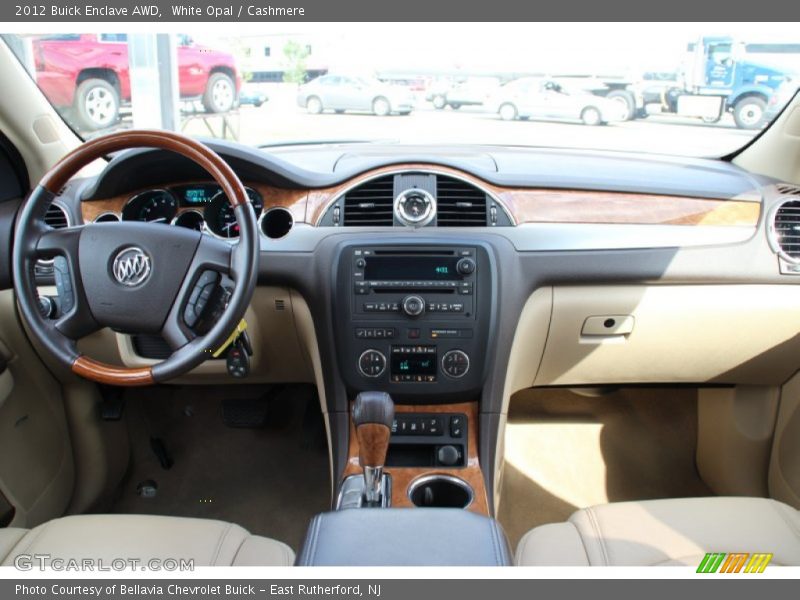 White Opal / Cashmere 2012 Buick Enclave AWD