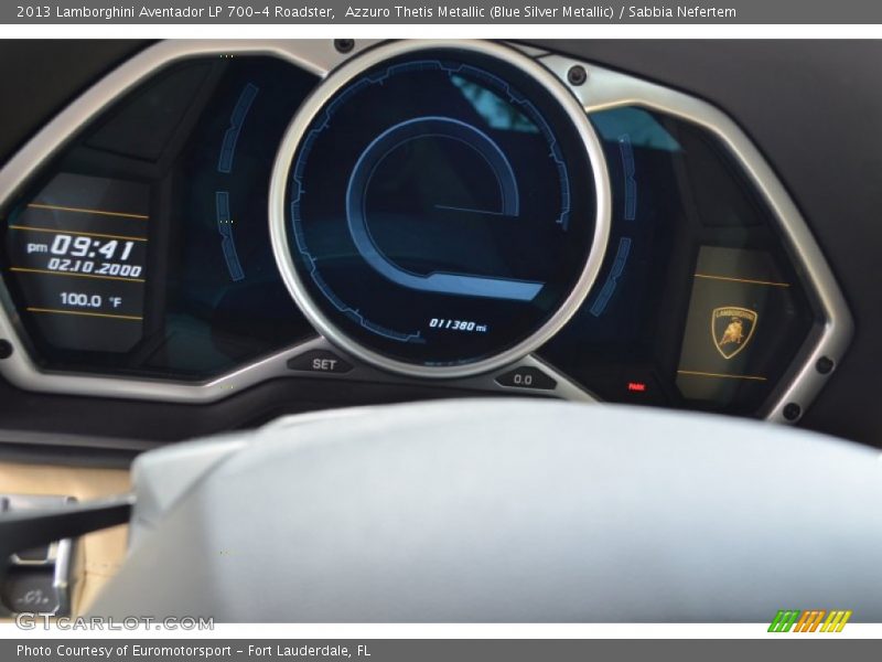  2013 Aventador LP 700-4 Roadster LP 700-4 Roadster Gauges