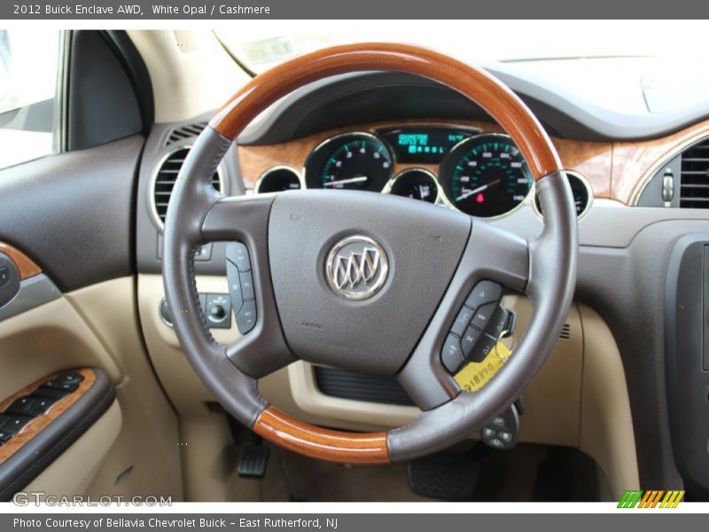 White Opal / Cashmere 2012 Buick Enclave AWD