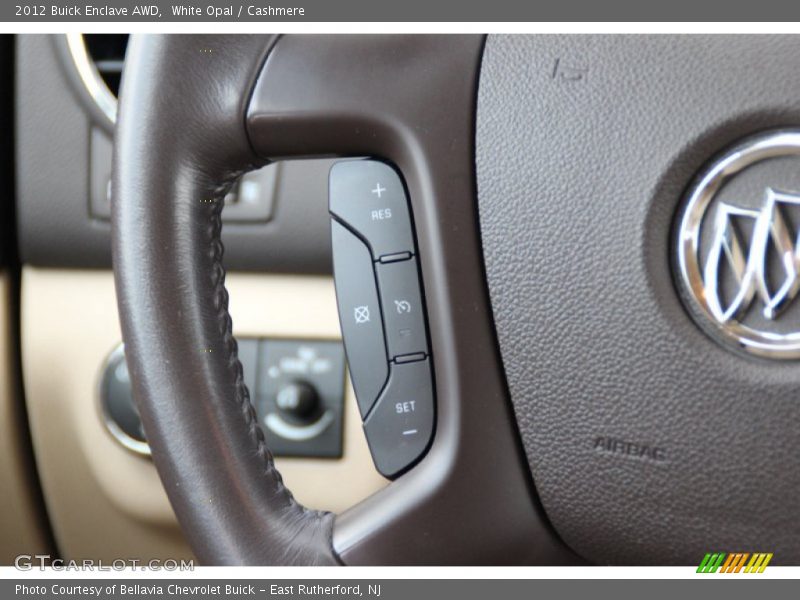 White Opal / Cashmere 2012 Buick Enclave AWD