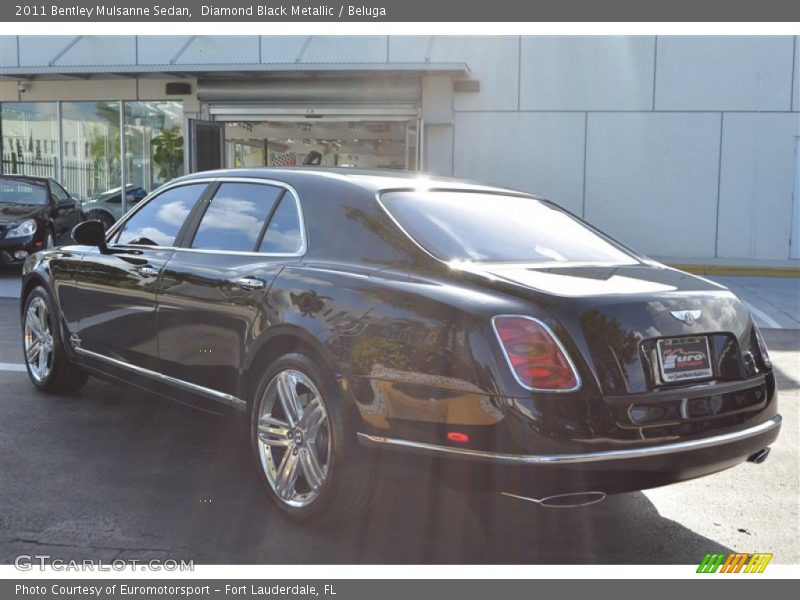 Diamond Black Metallic / Beluga 2011 Bentley Mulsanne Sedan