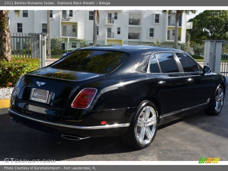 Diamond Black Metallic / Beluga 2011 Bentley Mulsanne Sedan