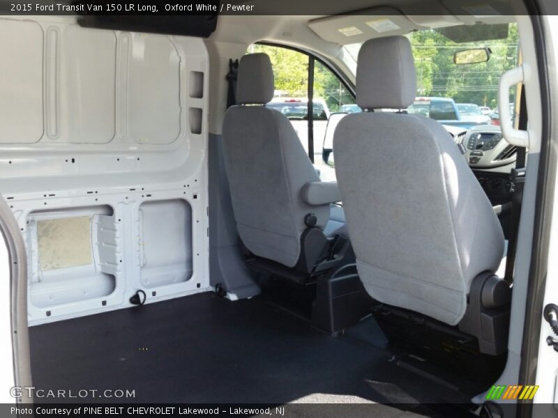 Oxford White / Pewter 2015 Ford Transit Van 150 LR Long