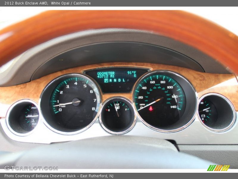 White Opal / Cashmere 2012 Buick Enclave AWD
