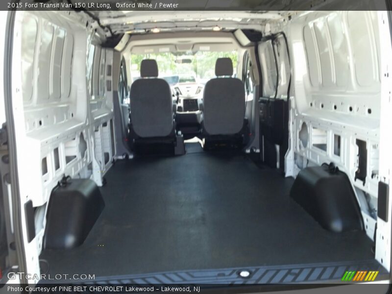 Oxford White / Pewter 2015 Ford Transit Van 150 LR Long