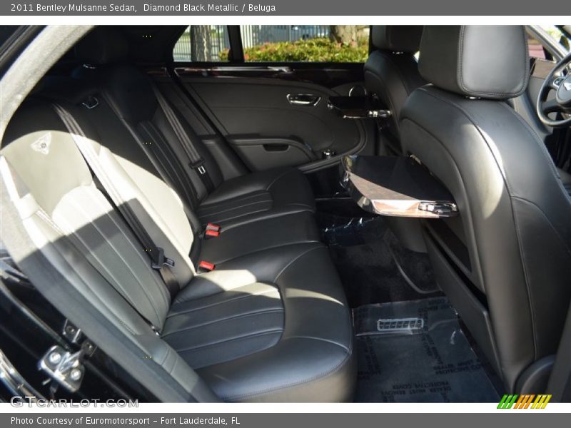 Rear Seat of 2011 Mulsanne Sedan
