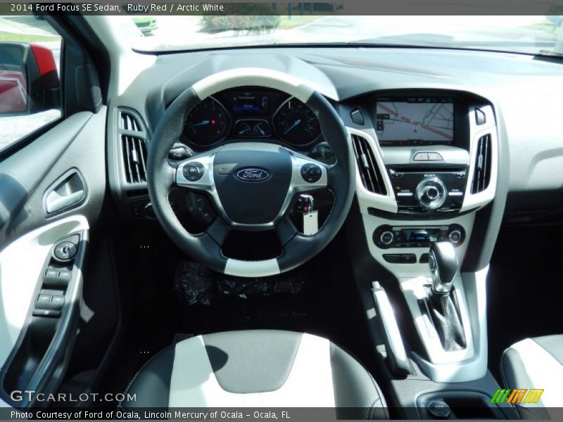 Dashboard of 2014 Focus SE Sedan