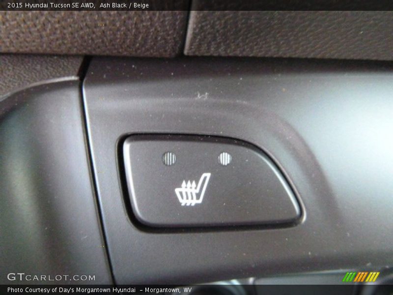 Ash Black / Beige 2015 Hyundai Tucson SE AWD
