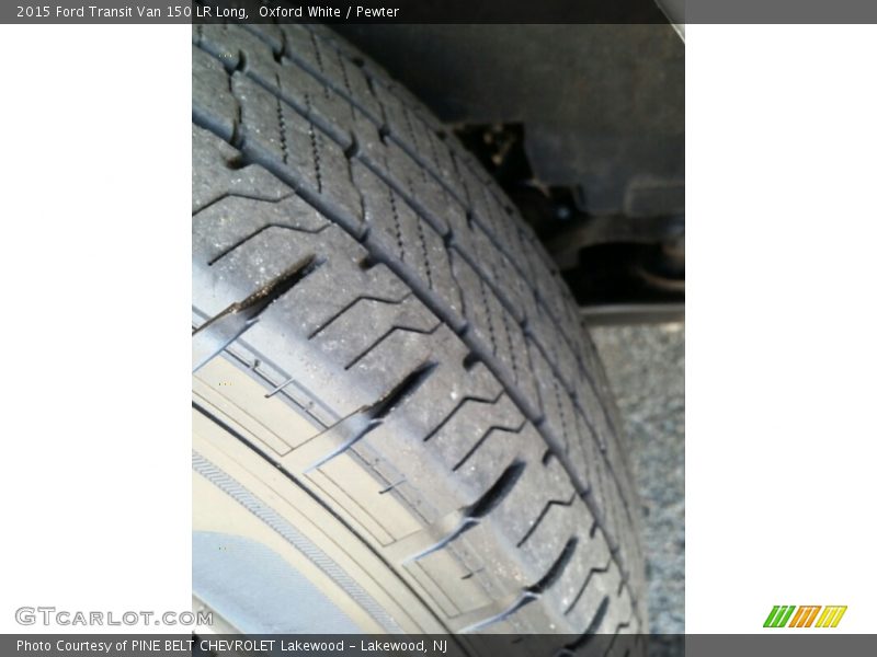 Oxford White / Pewter 2015 Ford Transit Van 150 LR Long