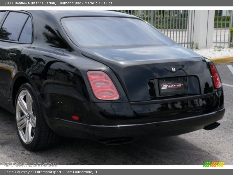 Diamond Black Metallic / Beluga 2011 Bentley Mulsanne Sedan