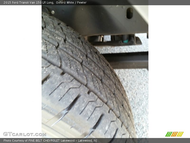 Oxford White / Pewter 2015 Ford Transit Van 150 LR Long