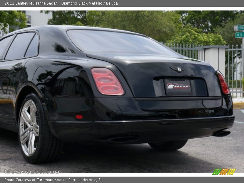 Diamond Black Metallic / Beluga 2011 Bentley Mulsanne Sedan