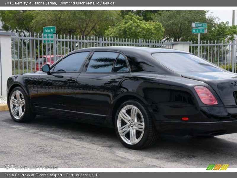 Diamond Black Metallic / Beluga 2011 Bentley Mulsanne Sedan