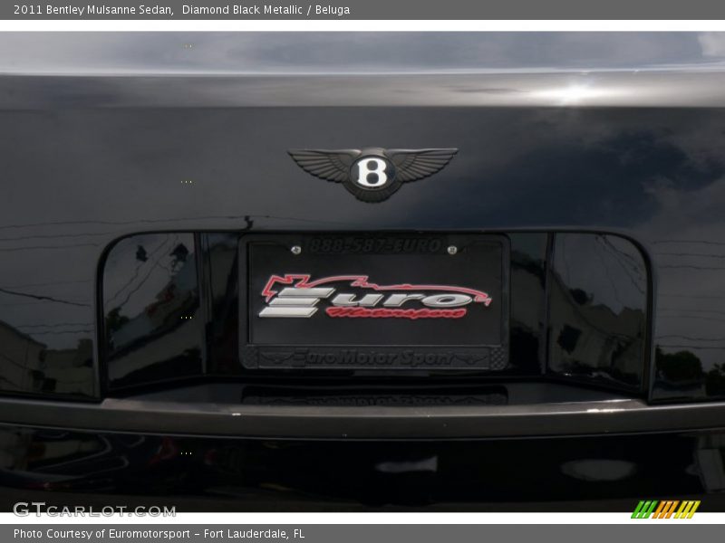 Diamond Black Metallic / Beluga 2011 Bentley Mulsanne Sedan