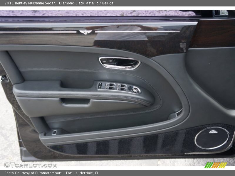 Diamond Black Metallic / Beluga 2011 Bentley Mulsanne Sedan
