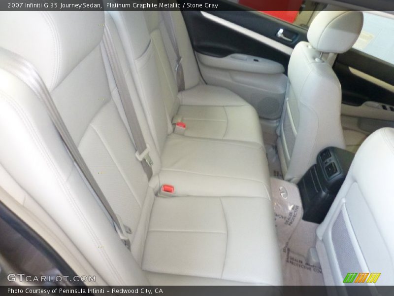 Platinum Graphite Metallic / Stone Gray 2007 Infiniti G 35 Journey Sedan