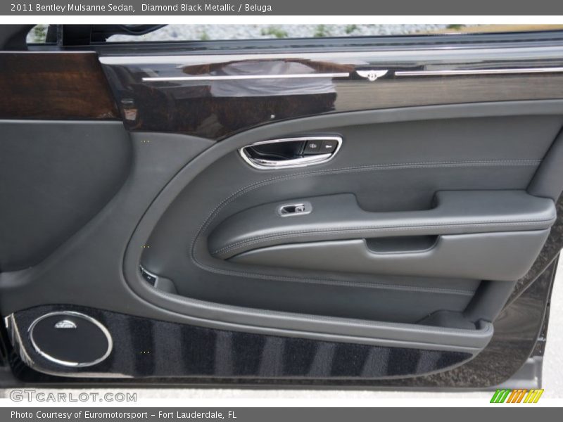 Diamond Black Metallic / Beluga 2011 Bentley Mulsanne Sedan