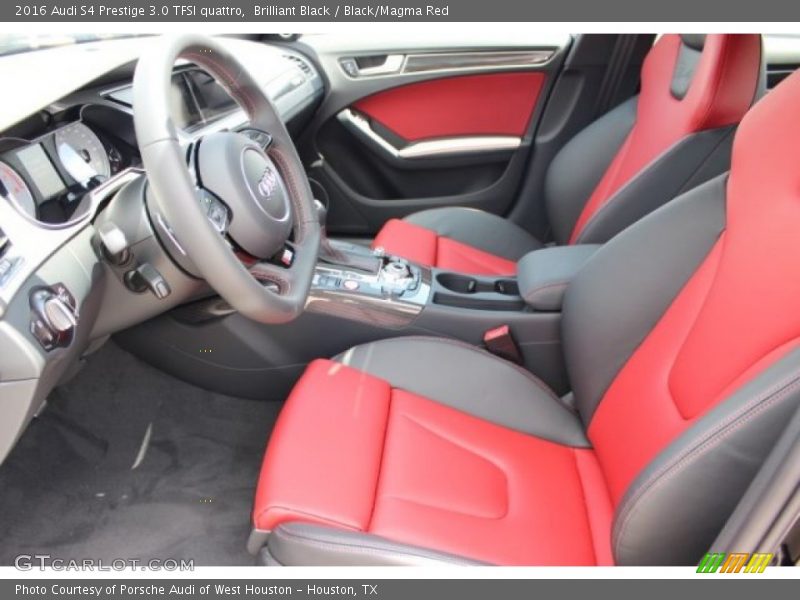 Front Seat of 2016 S4 Prestige 3.0 TFSI quattro