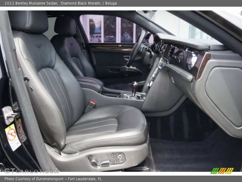 Diamond Black Metallic / Beluga 2011 Bentley Mulsanne Sedan