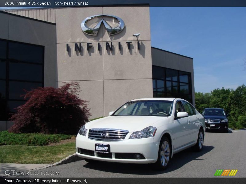 Ivory Pearl / Wheat 2006 Infiniti M 35x Sedan