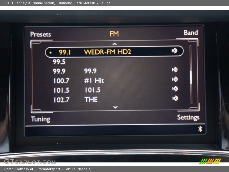 Diamond Black Metallic / Beluga 2011 Bentley Mulsanne Sedan