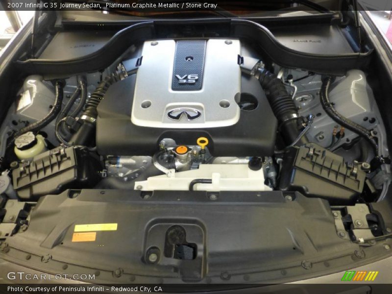 Platinum Graphite Metallic / Stone Gray 2007 Infiniti G 35 Journey Sedan