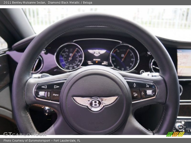 Diamond Black Metallic / Beluga 2011 Bentley Mulsanne Sedan