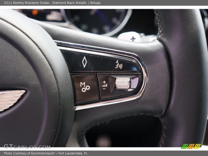 Diamond Black Metallic / Beluga 2011 Bentley Mulsanne Sedan