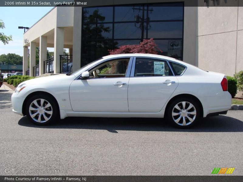 Ivory Pearl / Wheat 2006 Infiniti M 35x Sedan