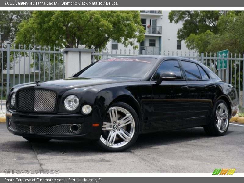 Diamond Black Metallic / Beluga 2011 Bentley Mulsanne Sedan