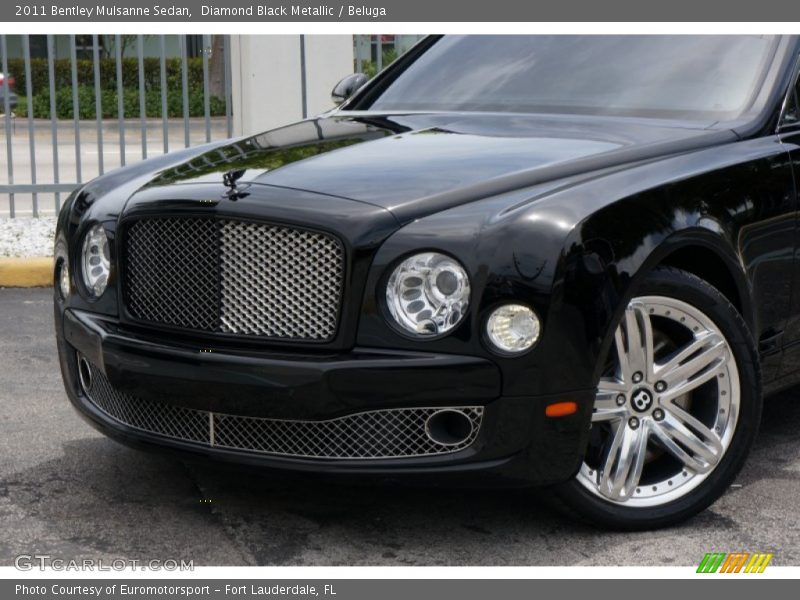 Diamond Black Metallic / Beluga 2011 Bentley Mulsanne Sedan