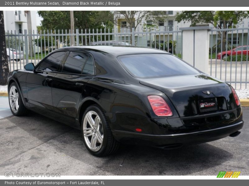Diamond Black Metallic / Beluga 2011 Bentley Mulsanne Sedan
