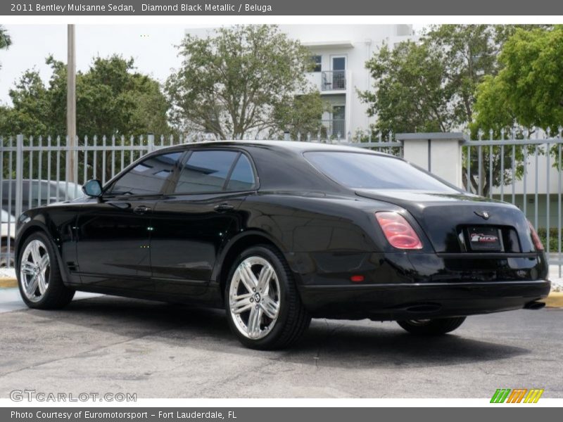 Diamond Black Metallic / Beluga 2011 Bentley Mulsanne Sedan