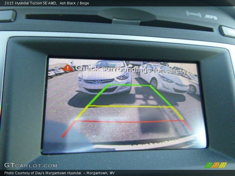 Ash Black / Beige 2015 Hyundai Tucson SE AWD