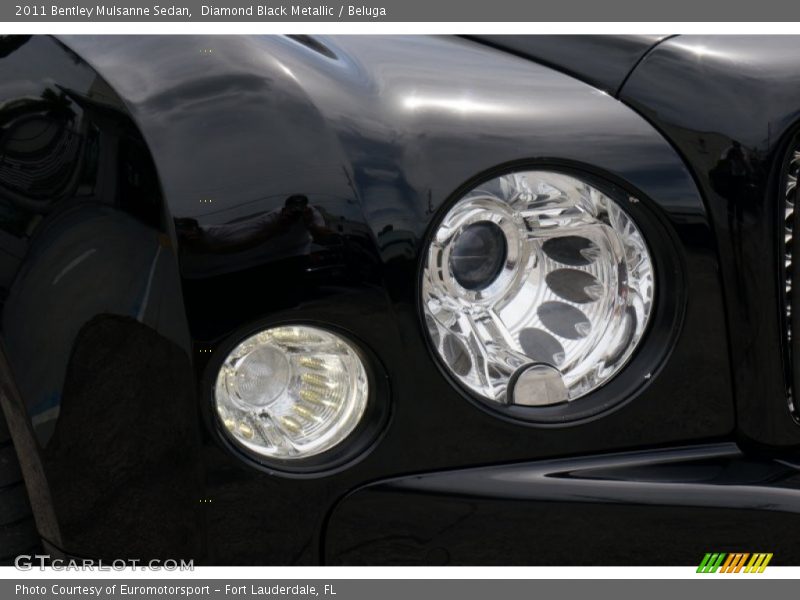 Diamond Black Metallic / Beluga 2011 Bentley Mulsanne Sedan