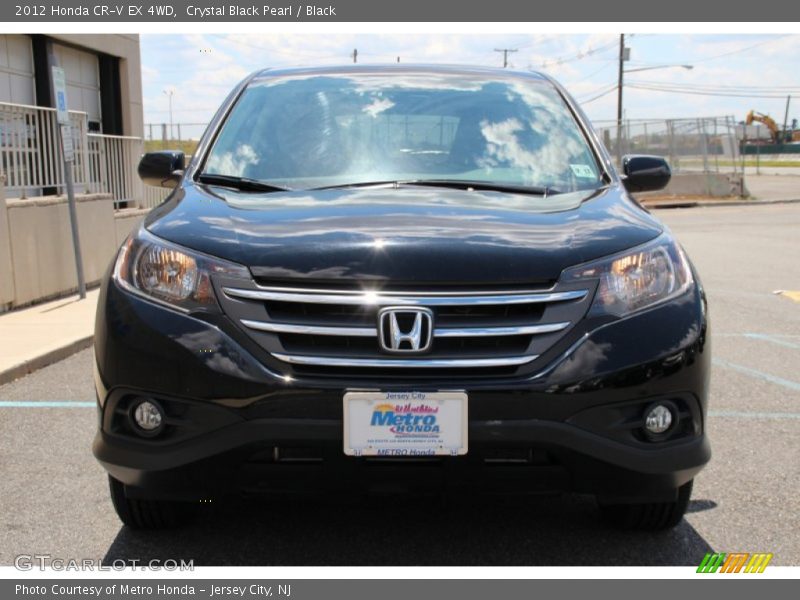 Crystal Black Pearl / Black 2012 Honda CR-V EX 4WD