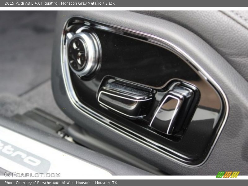 Monsoon Gray Metallic / Black 2015 Audi A8 L 4.0T quattro