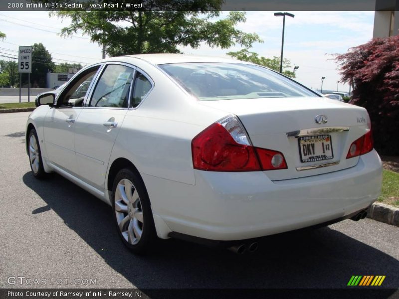 Ivory Pearl / Wheat 2006 Infiniti M 35x Sedan