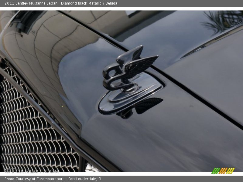 Diamond Black Metallic / Beluga 2011 Bentley Mulsanne Sedan