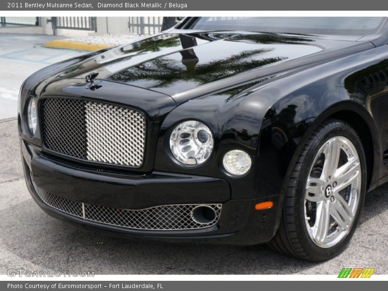 Diamond Black Metallic / Beluga 2011 Bentley Mulsanne Sedan