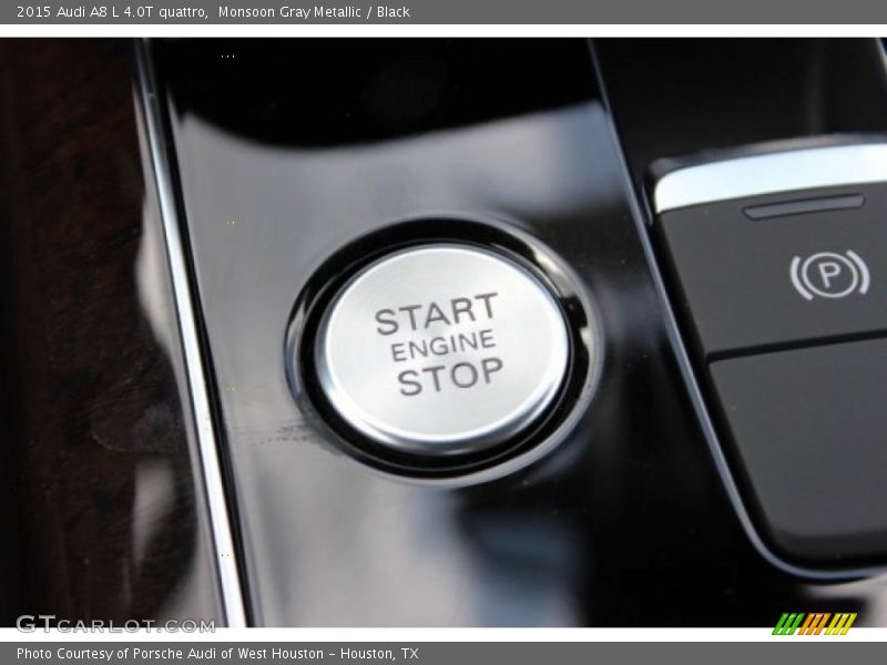 Monsoon Gray Metallic / Black 2015 Audi A8 L 4.0T quattro