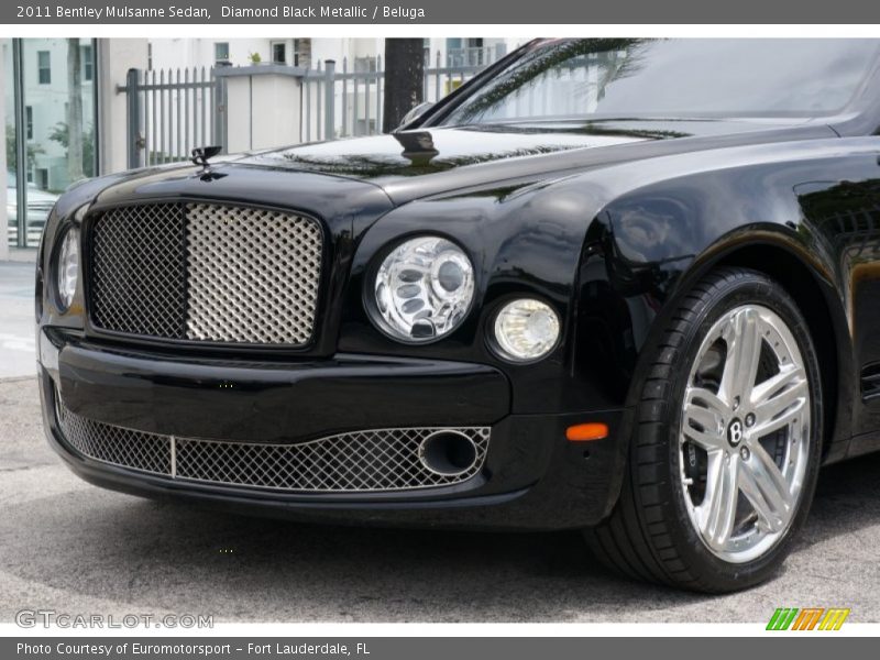 Diamond Black Metallic / Beluga 2011 Bentley Mulsanne Sedan