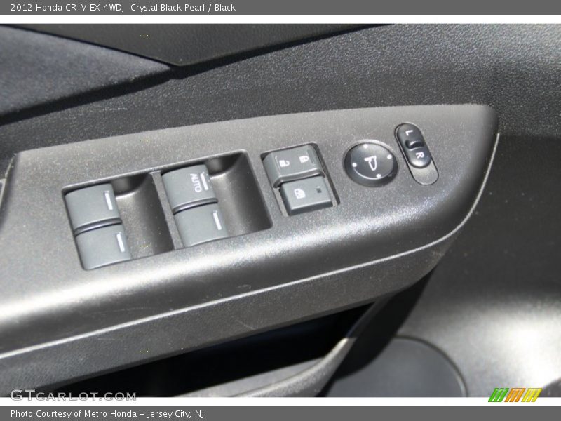 Crystal Black Pearl / Black 2012 Honda CR-V EX 4WD