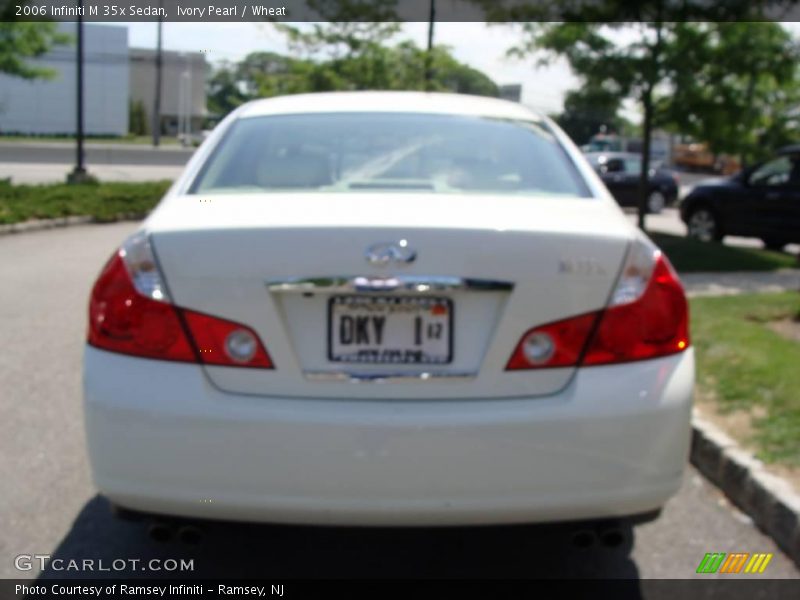 Ivory Pearl / Wheat 2006 Infiniti M 35x Sedan