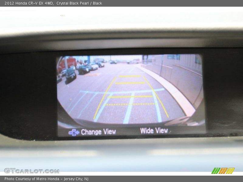 Crystal Black Pearl / Black 2012 Honda CR-V EX 4WD